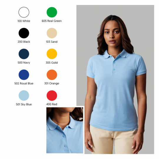 Polo de manga corta para...