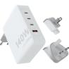 Carregador de Viagem de 140 W com Cabo PD USB-C de 240 W Xtorm XVC2140 GaN Ultra