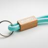Lanyard com peça em bambu (Produção)