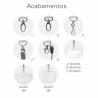 Lanyard com peça em bambu (Produção)