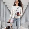 Bolsa crossbody com lanyard (Produção)