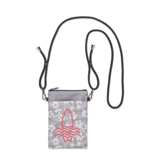 Bolsa crossbody con lanyard...