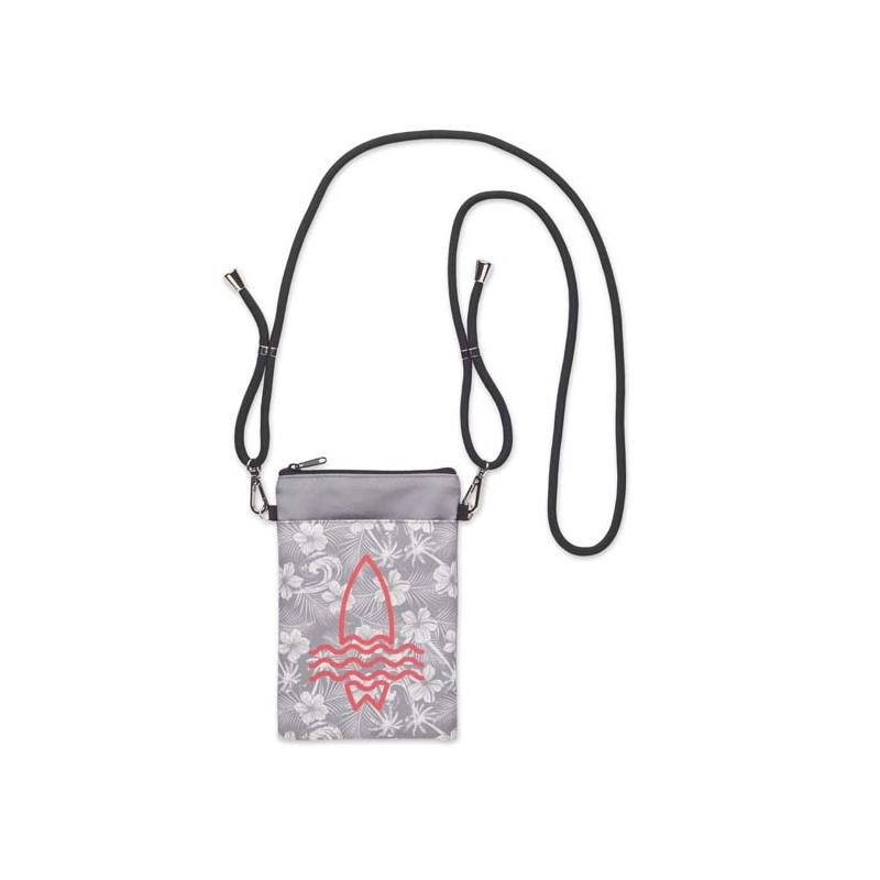 Bolsa crossbody com lanyard (Produção)