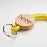 Lanyard lanyard com peça de bambu (Produção)