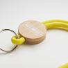 Lanyard lanyard com peça de bambu (Produção)
