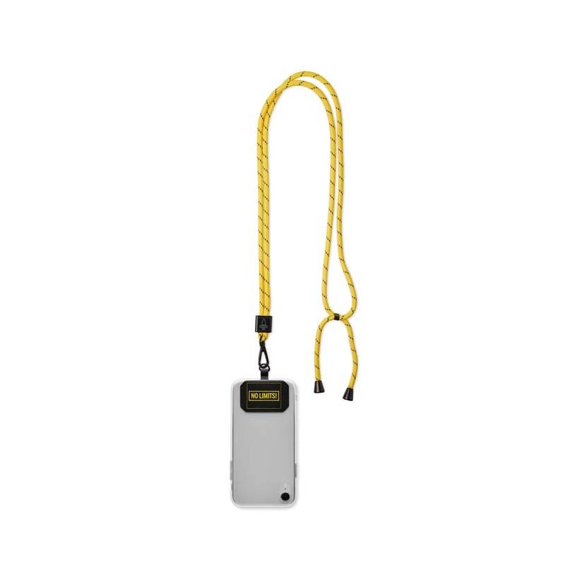 Lanyard de Cordão cruzado para telemóvel (Produção)