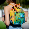 Mochila de poliéster con forro y bolsillo interno (Producción)