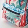 Mochila toda em poliéster estampada (Produção)
