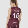 T-shirt promocional de basquetebol com gola redonda (Produção)