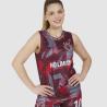 T-shirt promotionnel de basketball à col rond (Production)