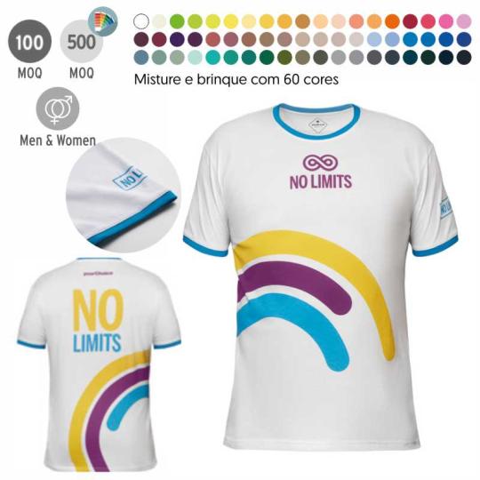 T-shirt sur mesure en 100%...