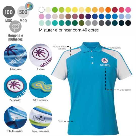 Polo hecho a medida en 100%...
