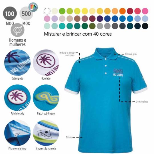 Polo de algodón a medida...