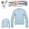 Sweatshirt com gola redonda feita à medida (Produção)
