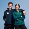 Casaco polar à medida com fecho de correr (Produção)