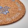 Sous-verres ronds en liège (Production)