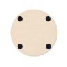 Sous-verres ronds en bois (Production)