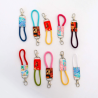 Porte-clés cordon en coton impression quadrichromie (Production)
