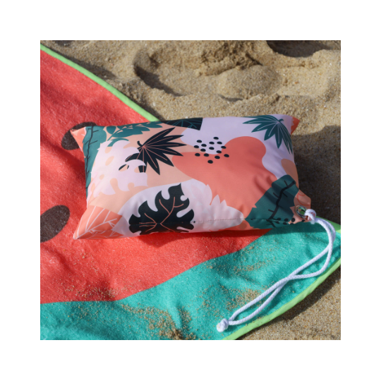 Coussin de plage en tissu...