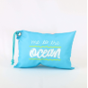Coussin de plage en tissu imperméable avec rembourrage (Production)