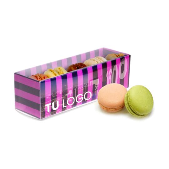 Caja con 5 macarons...