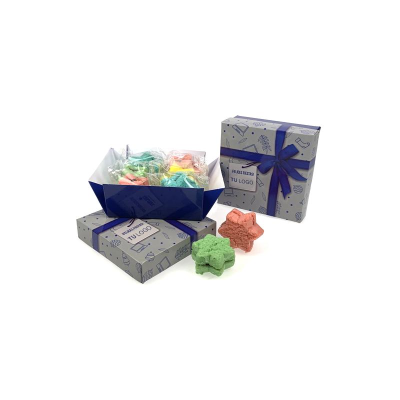 Caja Flor con galletas de chocolate (Producción)