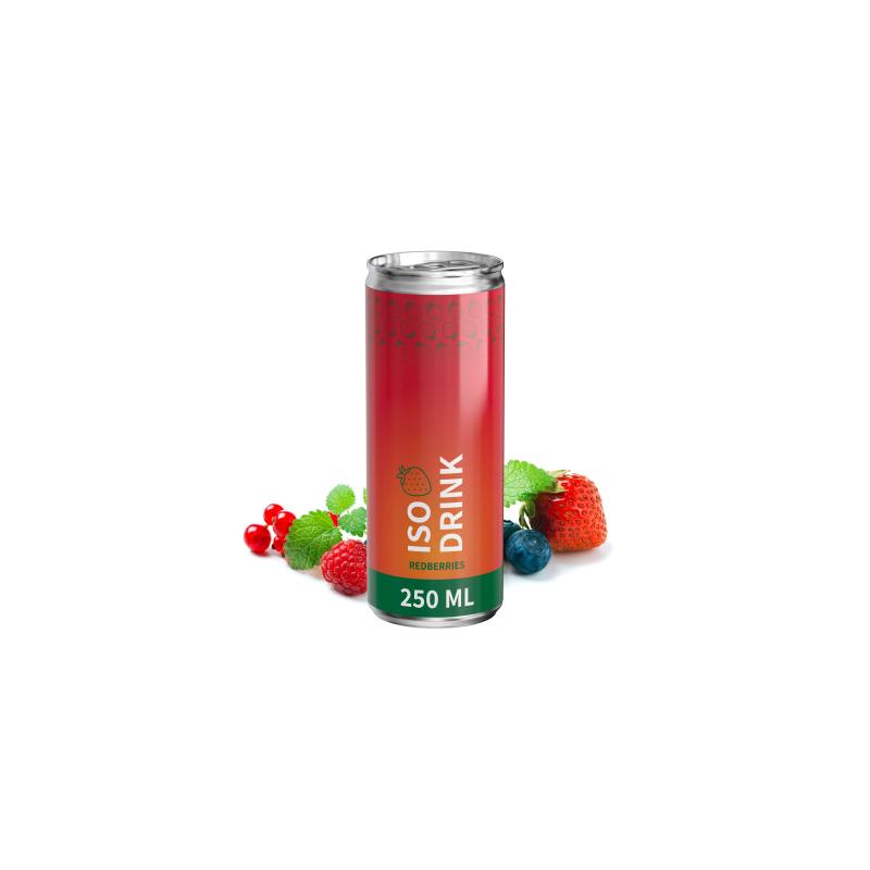 Iso Bebida de frutas rojas (Producción)