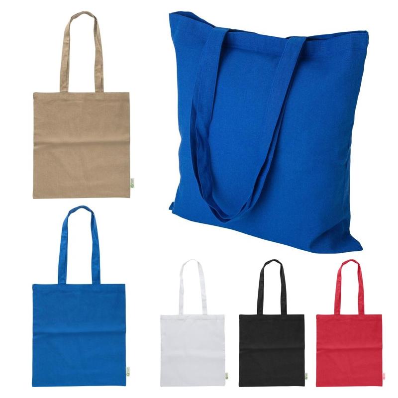 Saco de Compras em Algodão Reciclado (120 g/m²) Elara