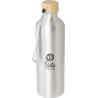 Botella de agua en aluminio reciclado con certificación RCS de 770 ml Malpeza