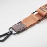 Suporte para telemóvel cruzado em fita tecida e patch em PU (Produção)