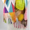 Scarf with polar slats all-over print on one side (Production)