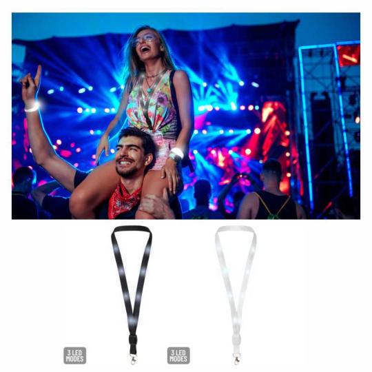 Lanyard Vip Lumineux Led...