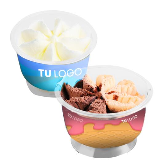 Helado en vasitos (Producción)