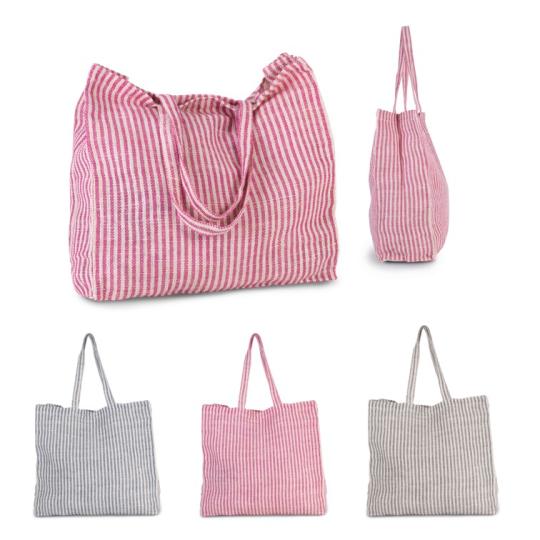 Bolsa de Compras a Rayas en...