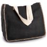 Jute Bag with Contrast Stitching Kimood®