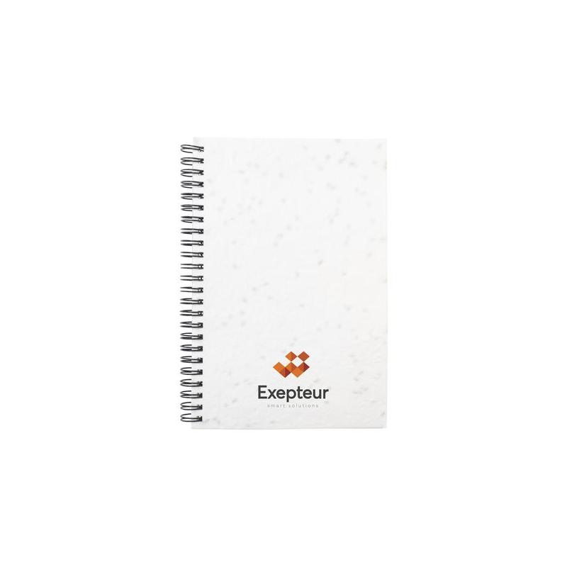 Caderno A5 de Papel de Sementes