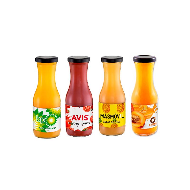 Natural juice bottle (Production)