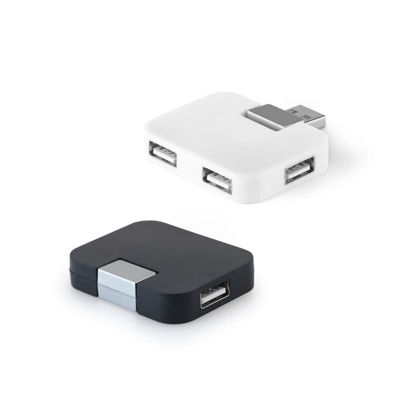 Hub USB 2.0 con 4 puertos Jannes