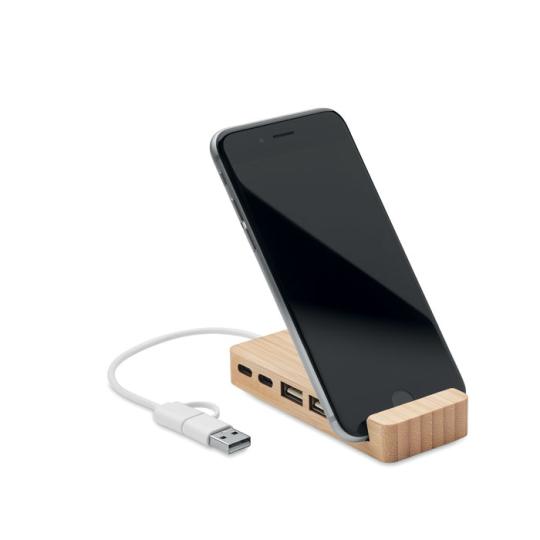 4-Port USB-C/A Hub Hubstand