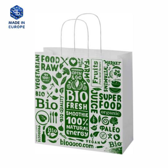 Kraft paper bag with...
