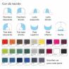 Casquette en polyester avec 5 panneaux (Production)