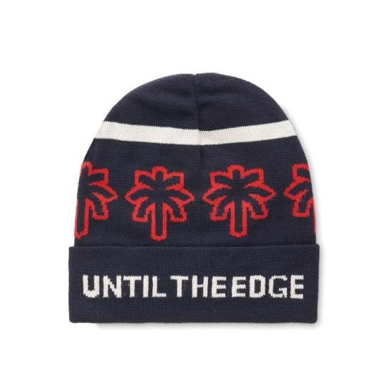 Gorro jacquard con puño...