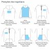 Sweatshirt com fecho de correr à medida (Produção)