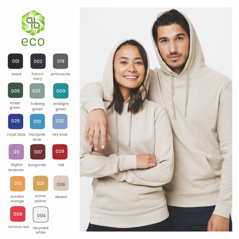 Sudadera con Capucha de Algodón Reciclado Jasper Iqoniq®