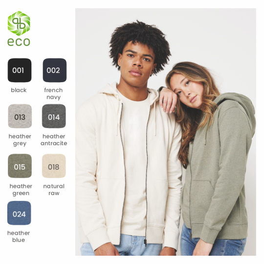 Sudadera con cremallera de...