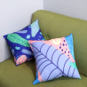 Large polyester fabric cushion with filling (Production)