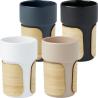 Tasse Thermique avec Couvercle en Bambou de 340 ml Fika