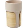 Tasse Thermique avec Couvercle en Bambou de 340 ml Fika