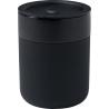 330 ml Ceramic Thermal Cup with Silicone Packaging and Plastic Lid Java