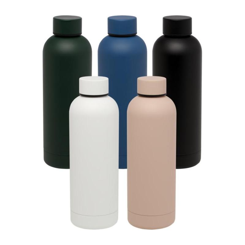 Botella Aislada al Vacío Acero Inoxidable Reciclado con Certificación RCS de 500 ml Spring